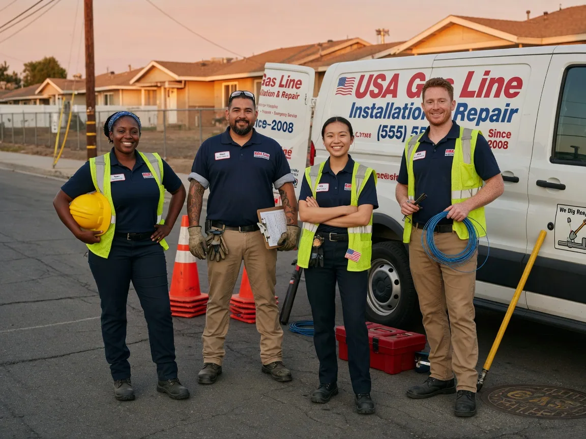 Gas Line Installation company in Schnecksville, PA